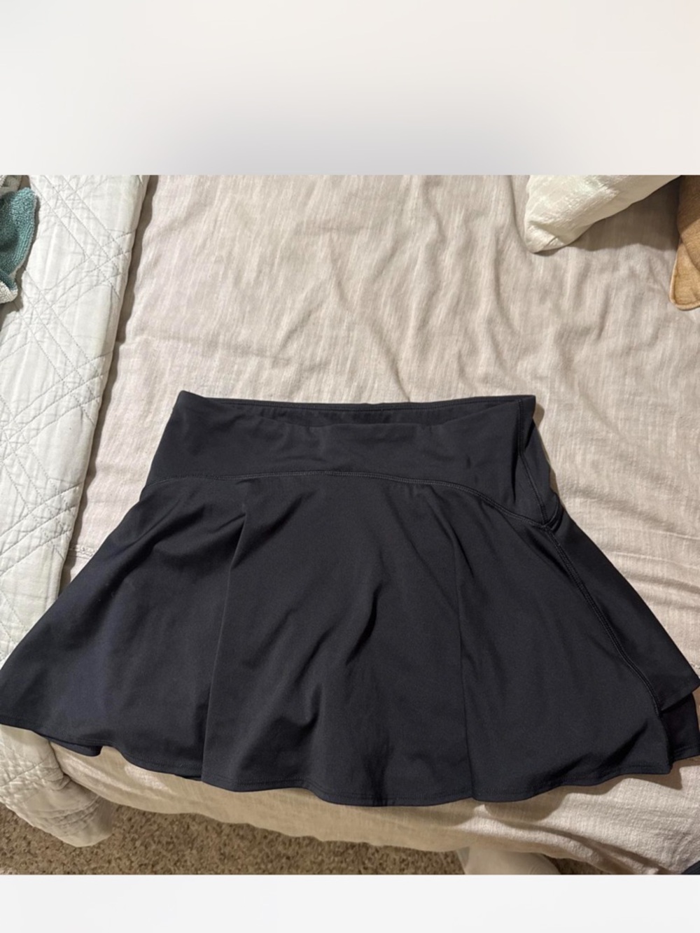 Old Navy Black Circle Skater Skirt - Women